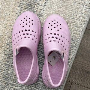 🆕Joybees - Slip-On Pink Water Shoes – Lightweight Breathable Play Shoes